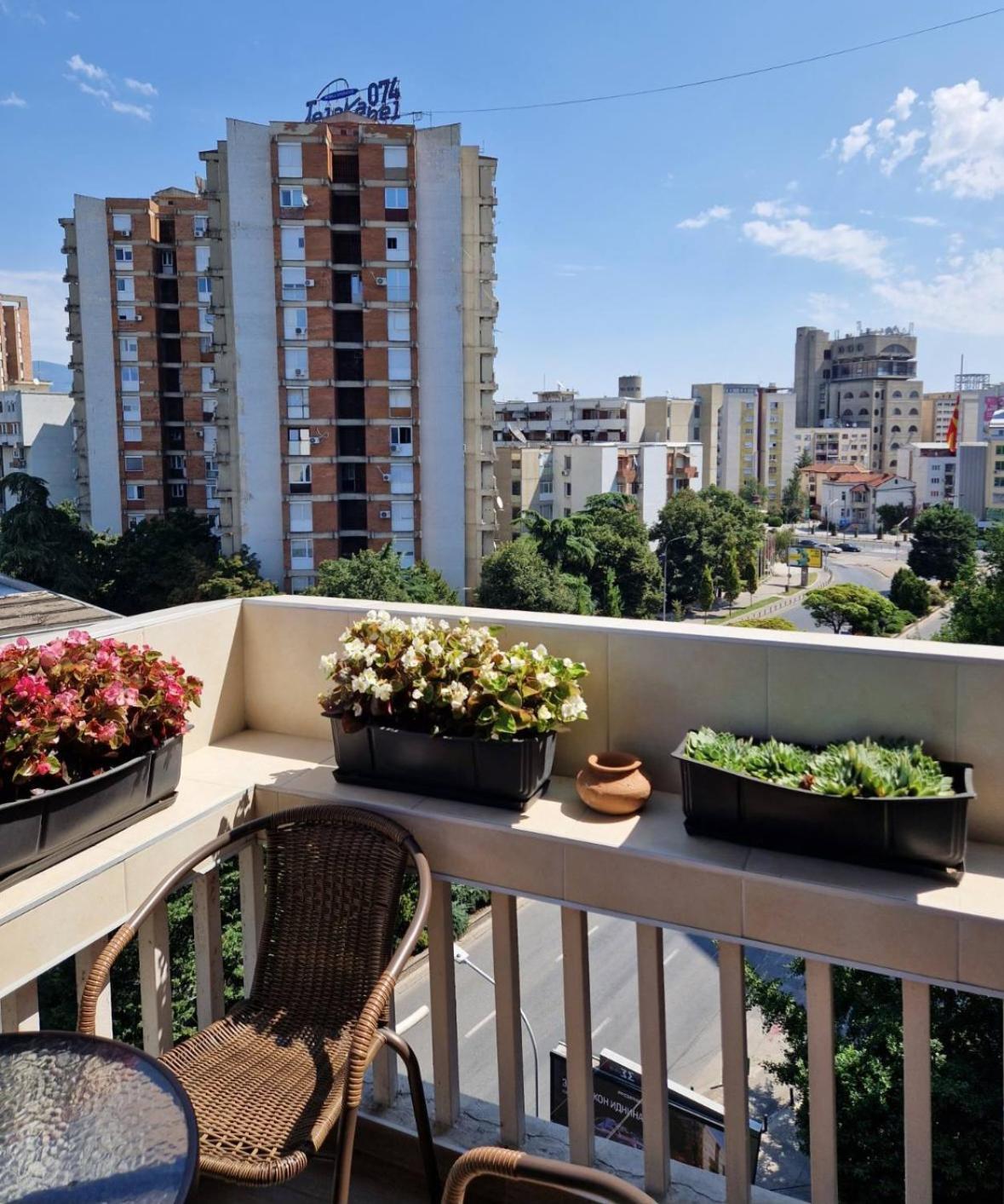 Niko-Max Apartment Üsküp Dış mekan fotoğraf