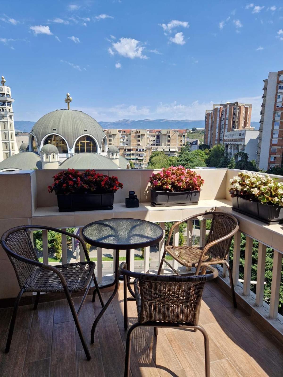 Niko-Max Apartment Üsküp Dış mekan fotoğraf