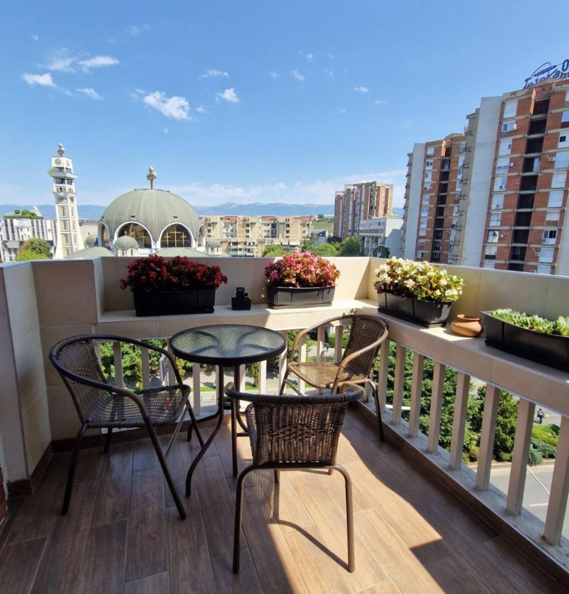 Niko-Max Apartment Üsküp Dış mekan fotoğraf